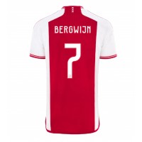 Ajax Steven Bergwijn #7 Replica Home Shirt 2023-24 Short Sleeve